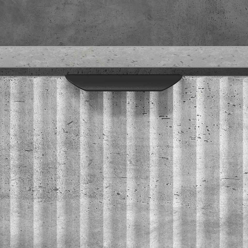 Bedside Table Concrete grey 49 x 36 x 61 cm Engineered wood